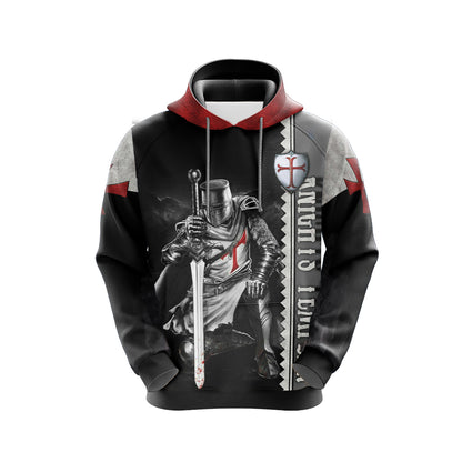 Christian - Knights Templar Unisex 3D Hoodie