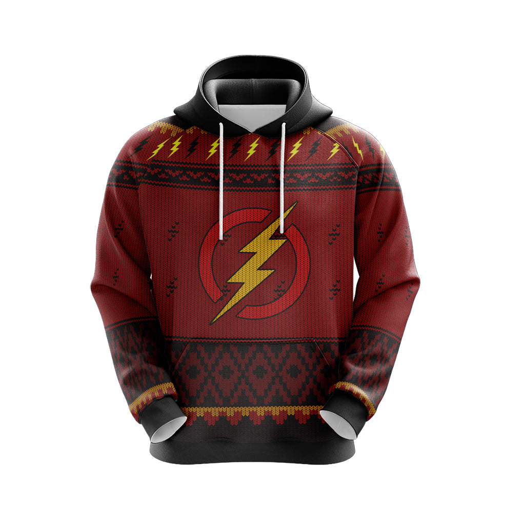 The Flash Knitting Style Unisex 3D Hoodie