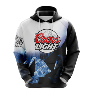 Coors Light Beer Unisex 3D Hoodie