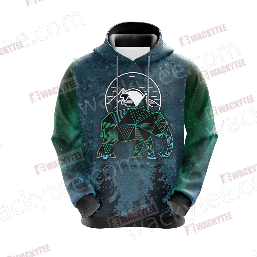 Elephant - To Lose My Mind And Find My Soul And Into The Forest I Go Unisex 3D Hoodie