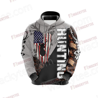 Hunting New Look Unisex 3D Hoodie