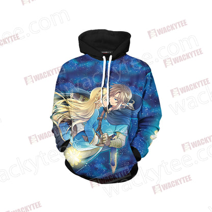 The Legend of Zelda And Princess Zelda Unisex 3D Hoodie