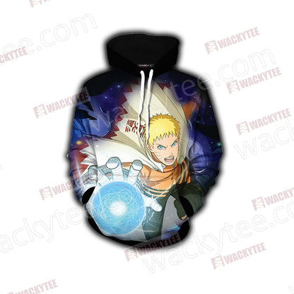 Naruto - Hokage Naruto Unisex 3D Hoodie