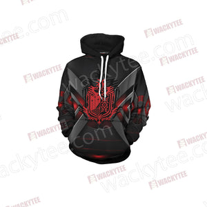 Monster Hunter World - Main Crest Unisex 3D Hoodie