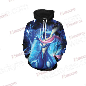 Pokemon Greninja Unisex 3D Hoodie