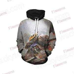 Mobile Suit Gundam Barbatos 3D Hoodie