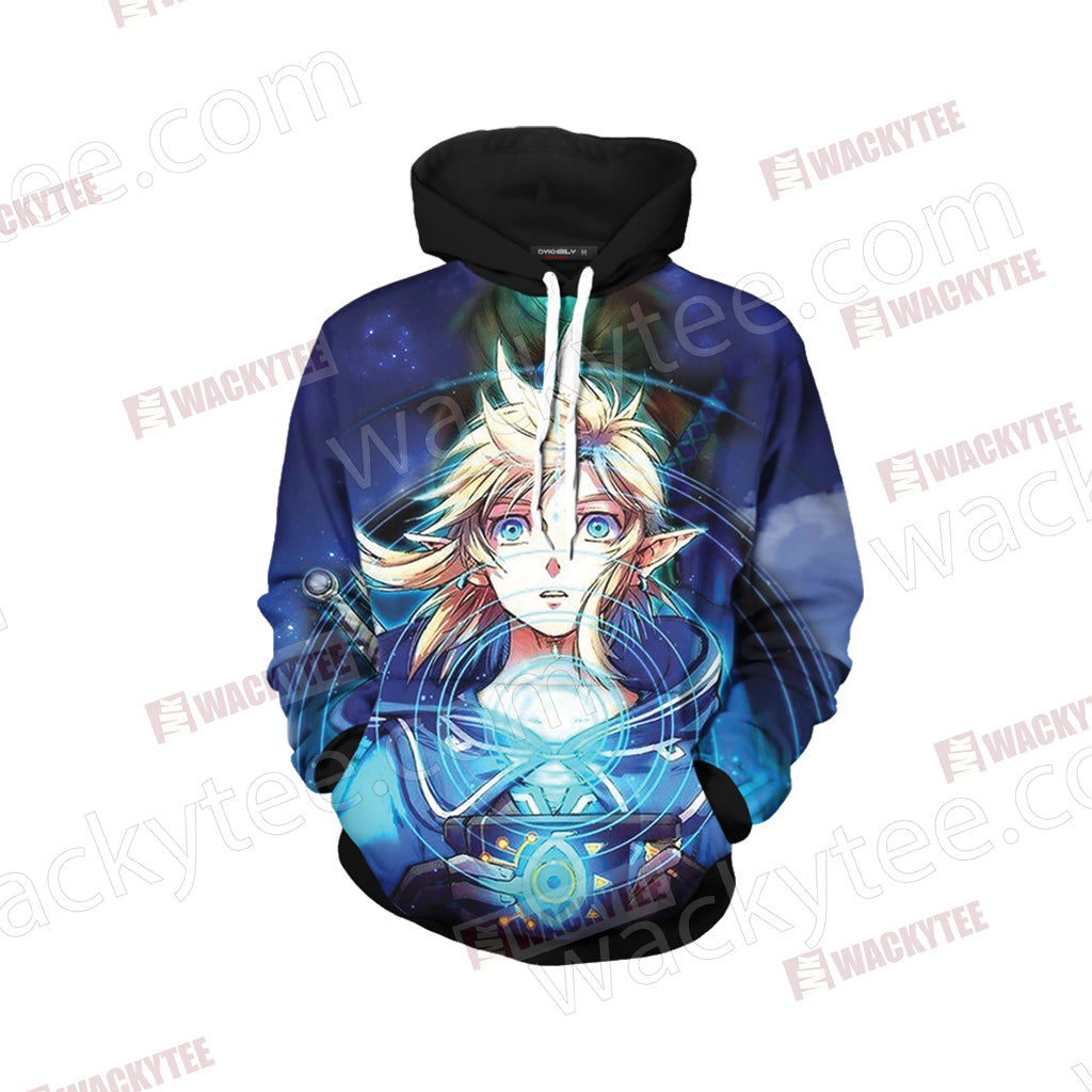 The Legend of Zelda Link Breath of The Wild 3D Hoodie