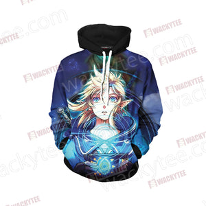 The Legend of Zelda Link Breath of The Wild 3D Hoodie