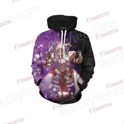 Saber Of Red 3D Hoodie