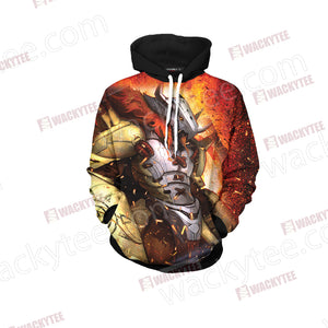 Digimon WarGreymon Unisex 3D Hoodie