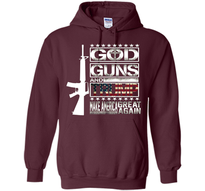 GOD Guns &amp; Trump 2nd Amendment T-Shirt shirt