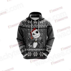 Nightmare Before Christmas - We wish you a scary christmas Unisex 3D Hoodie