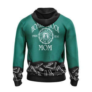 Homeschool Mom Family Unisex 3D Hoodie