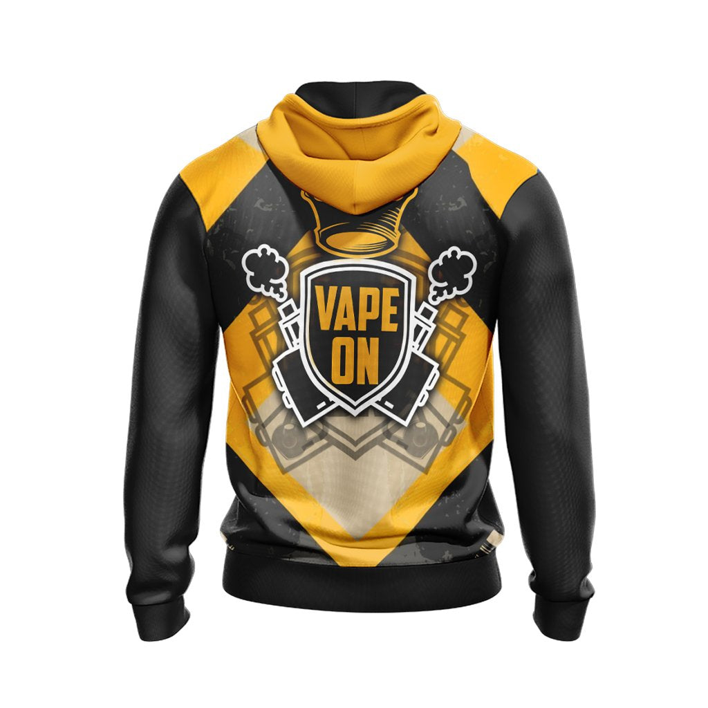 Vape On Eat Sleep Vape Repeat Unisex 3D Hoodie