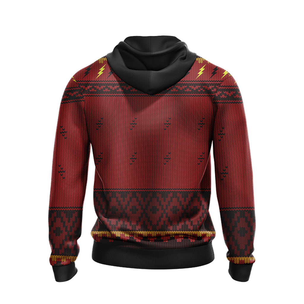 The Flash Knitting Style Unisex 3D Hoodie
