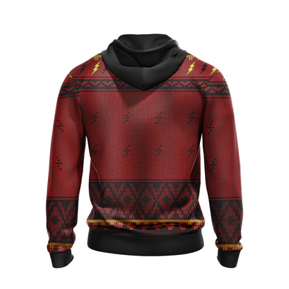 The Flash Knitting Style Unisex 3D Hoodie