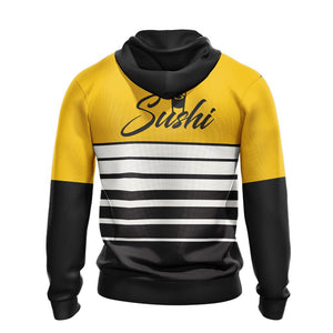 Who Needs Gender Roles When We Have Sushi Roll Unisex Zip Up Hoodie