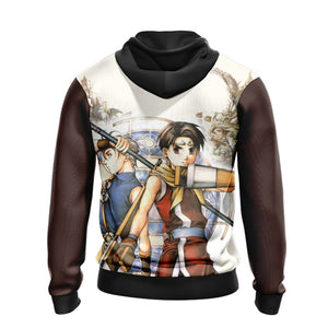 Suikoden Unisex 3D Hoodie