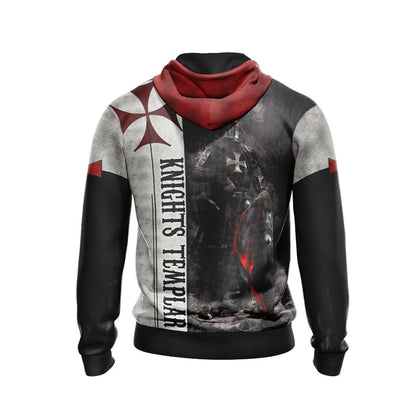 Christian - Knights Templar Unisex Zip Up Hoodie
