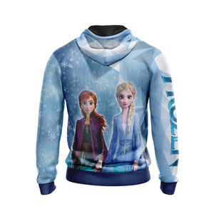 Frozen 2 - Elsa & Anna Version 2019 3D Hoodie