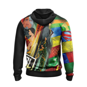Justice League New Collection Unisex Zip Up Hoodie Jacket