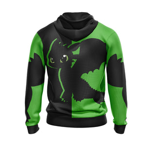 How To Train Your Dragon - Toothless Unisex Zip Up Hoodie Jacket