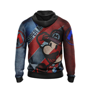 Mario New Style Unisex 3D Hoodie