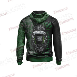 Harry Potter - Slytherin House Wacky Style New Unisex 3D Hoodie