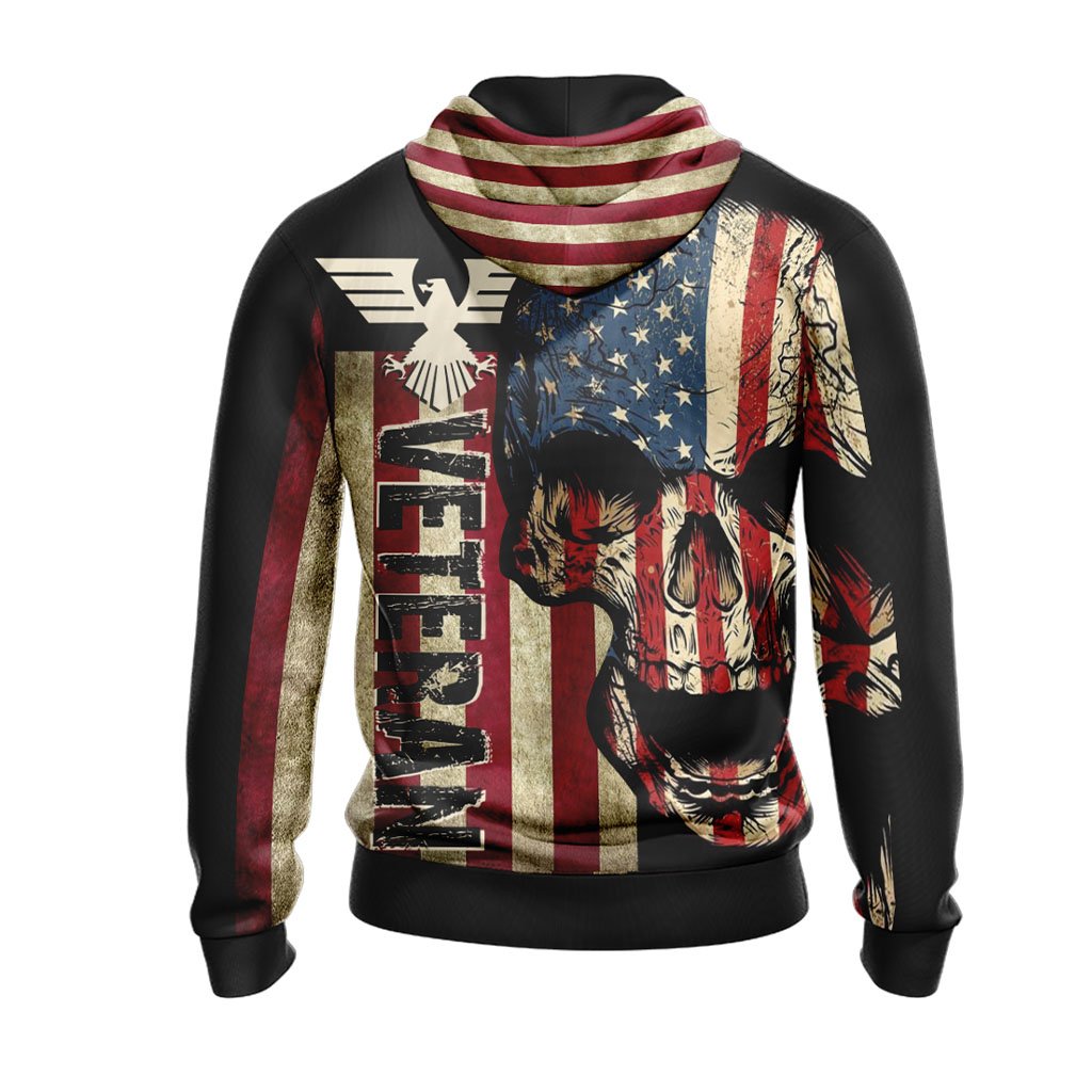 Veteran Unisex 3D Hoodie