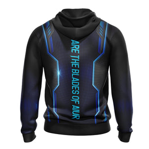 StarCraft - Protoss We Are The Blades of Aiur New Unisex 3D Hoodie