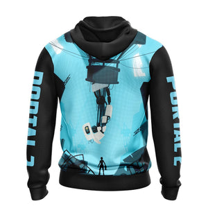 Portal 2 New Collection Unisex 3D Hoodie