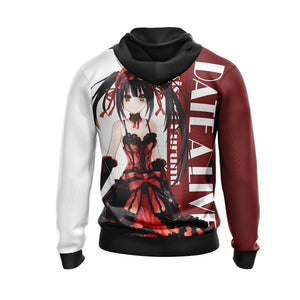 Date A Live Tokisaki Kurumi Unisex 3D Hoodie