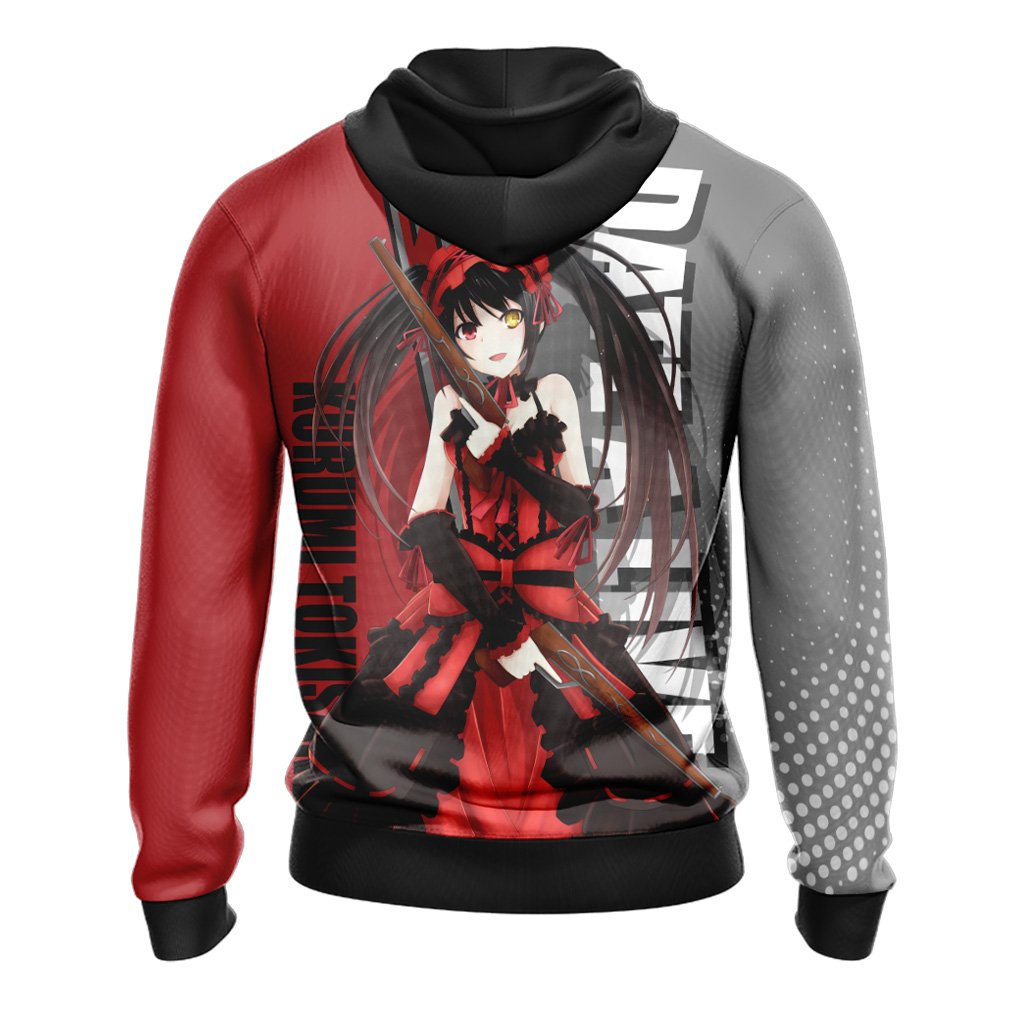 Date A Live Kurumi Tokisaki 3D Hoodie WackyTee