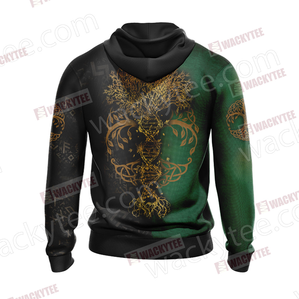Tree Of Life Unisex Zip Up Hoodie Jacket