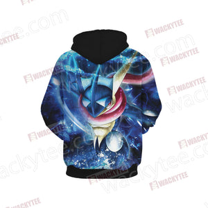 Pokemon Greninja Unisex 3D Hoodie