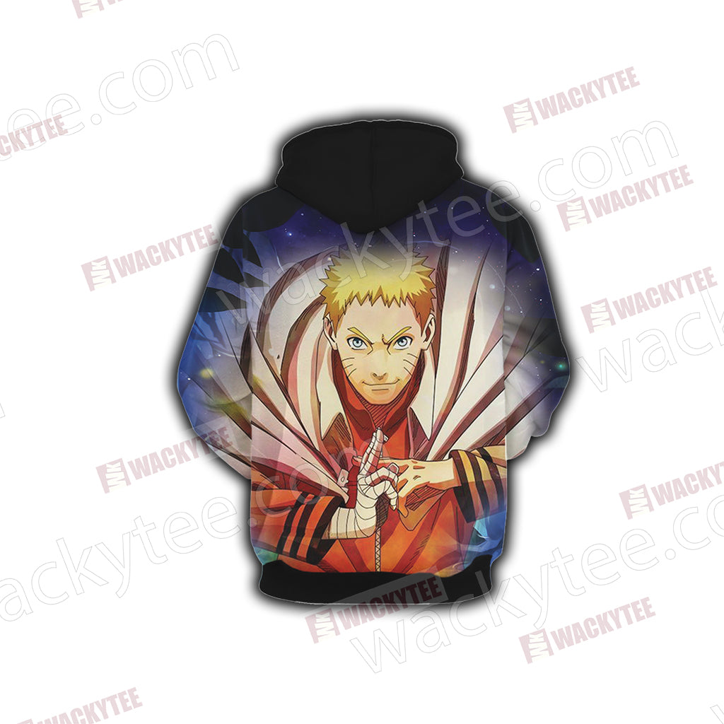 Naruto - Hokage Naruto Unisex 3D Hoodie
