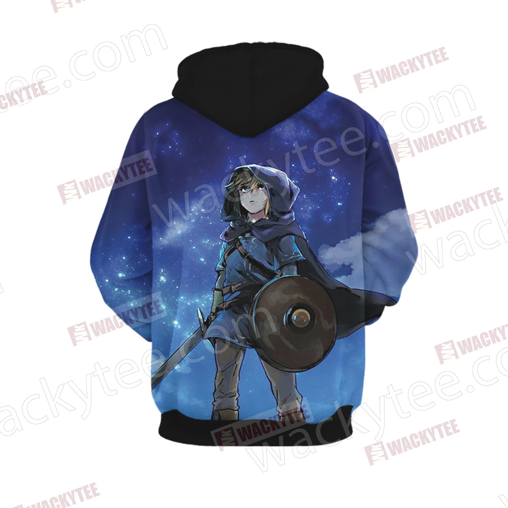 The Legend of Zelda Link Breath of The Wild 3D Hoodie