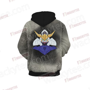 Mobile Suit Gundam Barbatos 3D Hoodie