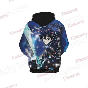 Sword Art Online Kirito Unisex 3D Hoodie