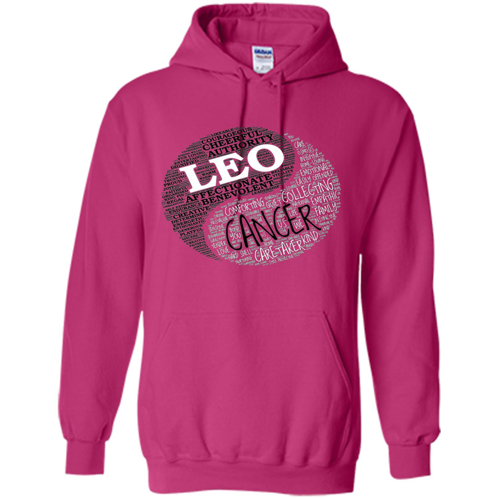 Zodiac Facts T-shirt Women Leo and Cancer T-shirt Heliconia