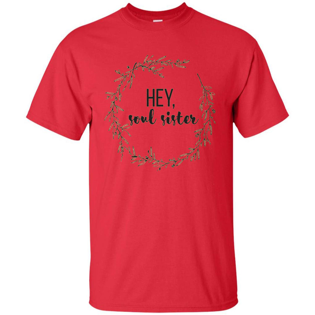 Hey, Soul Sister T-shirt Red