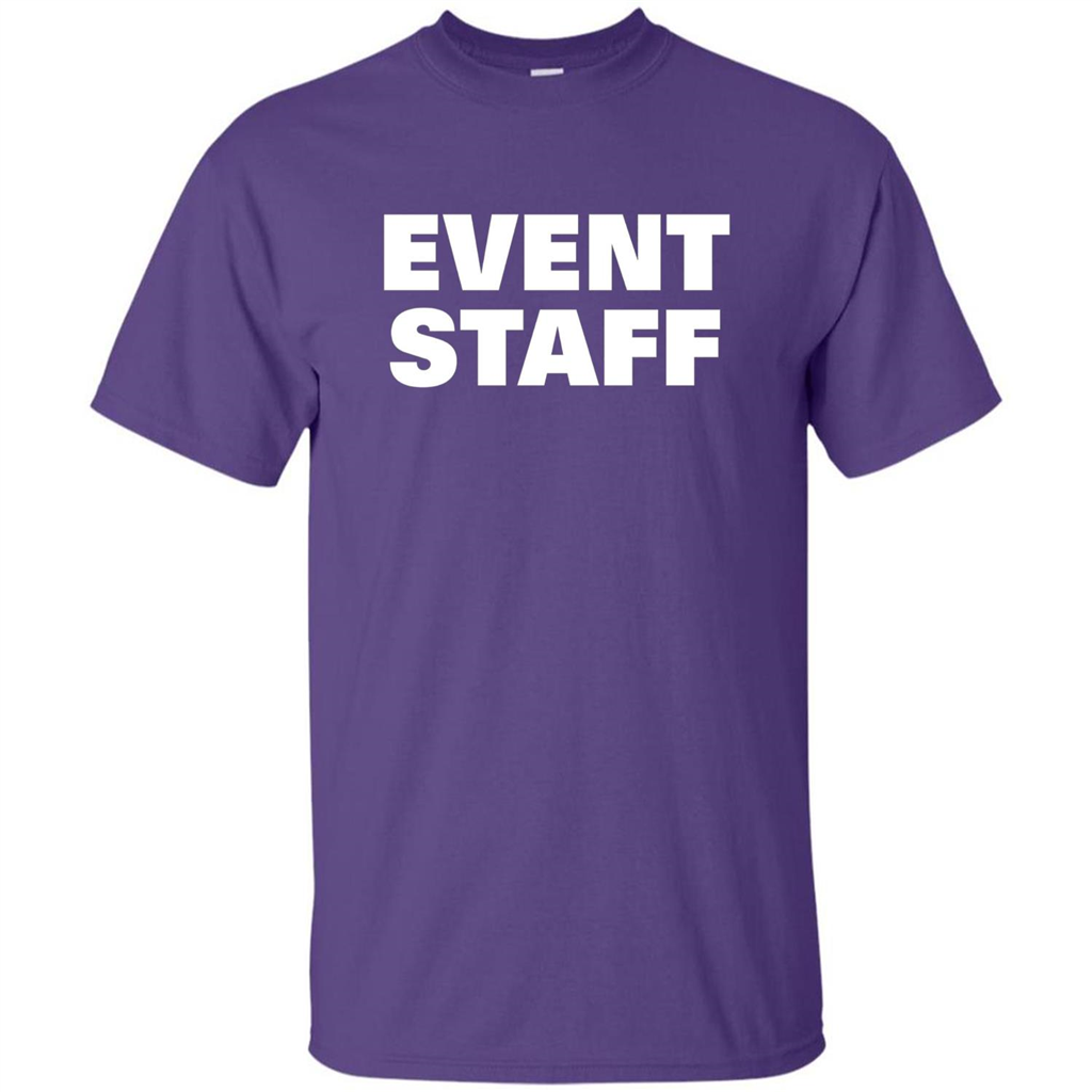 Event Staff T-shirt Purple