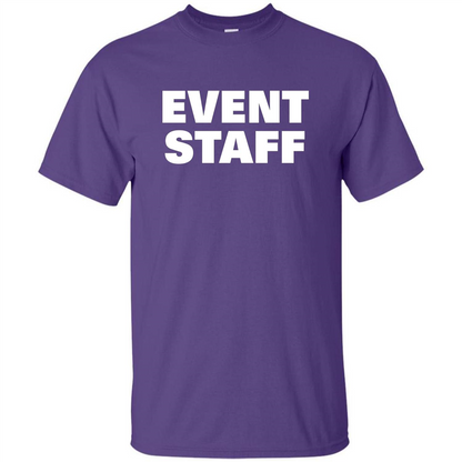 Event Staff T-shirt Purple