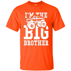 I'm The Big Brother Monster Truck T-shirt