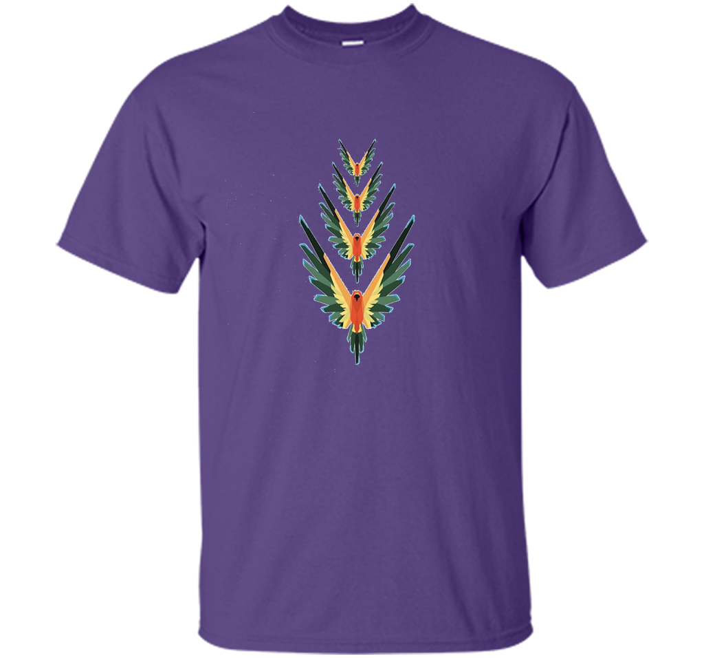 Vibrant T-Shirt Be A Maverick T-shirt Purple