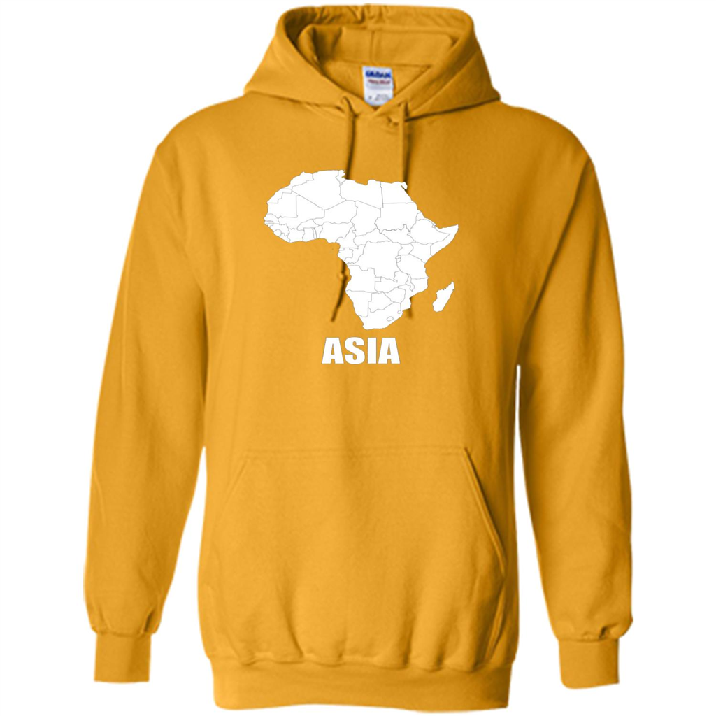 Africa Asia Funny t-shirts - Humor T-shirts Gold