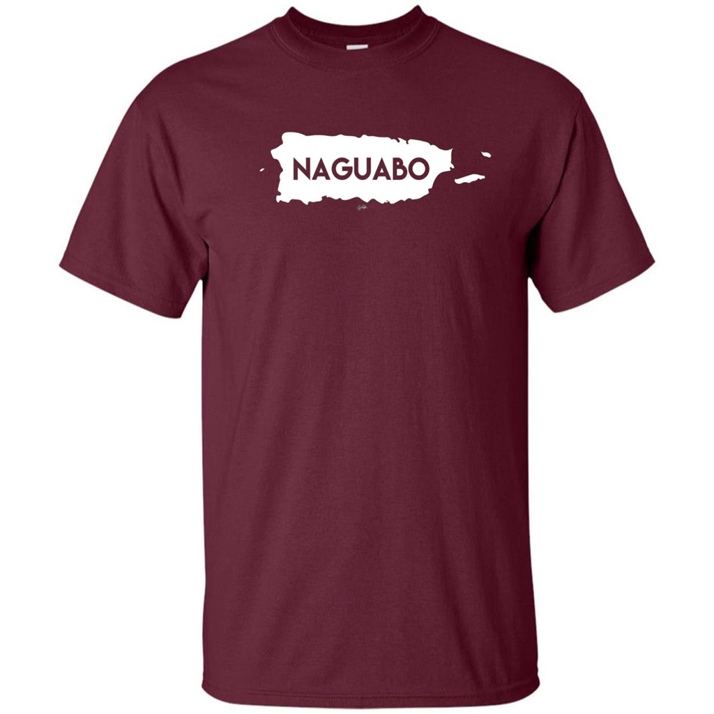 Naguabo Boricua Puerto Rican Jibaro Pride T-shirt Maroon