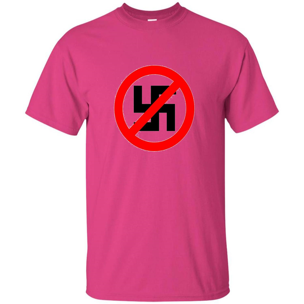 Anti-Nazi Shirt Support Equal Rights T-shirt Heliconia