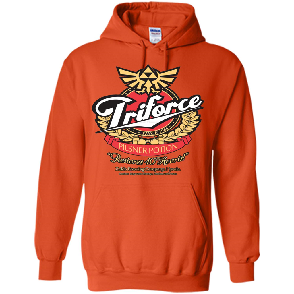 Special Potion Triforce Pilsner Potion T-shirt Orange