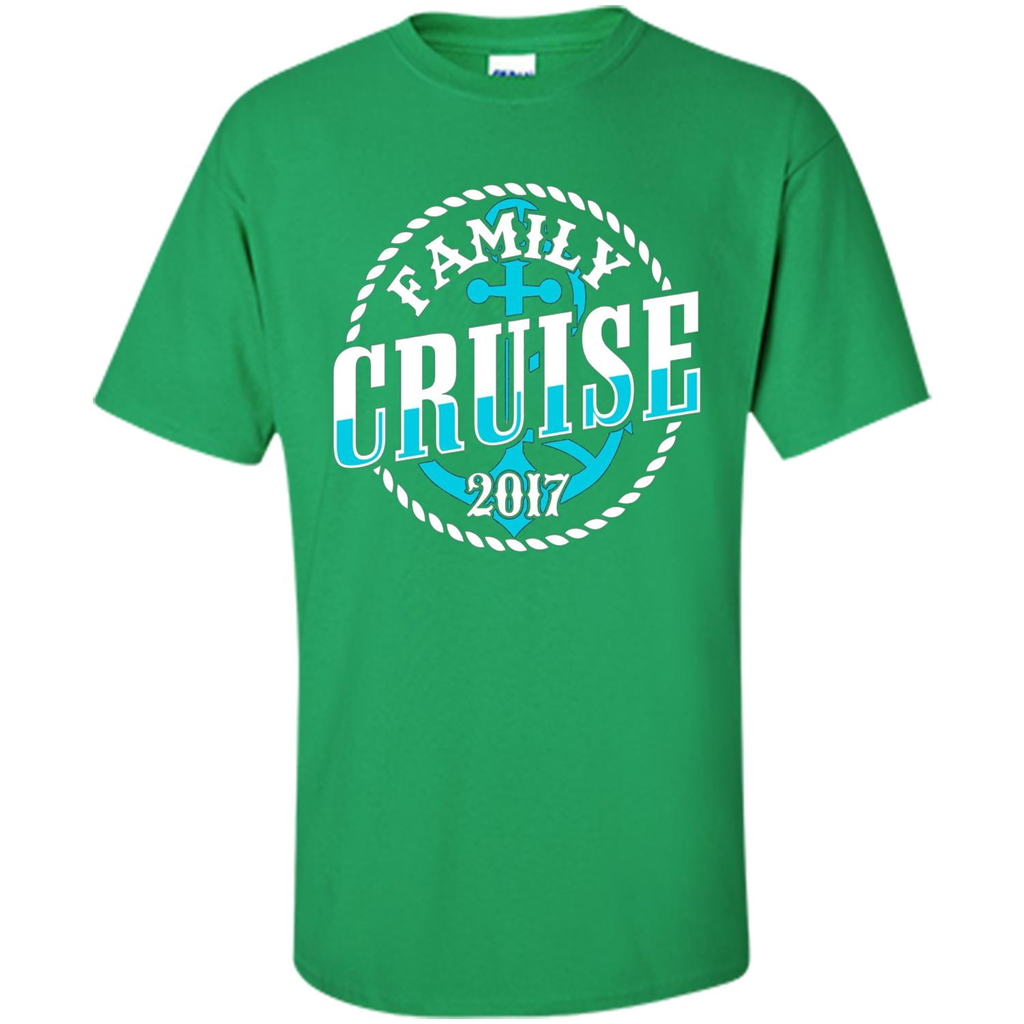 Family Cruise 2017 T-shirt Summer Vacation T-shirt Irish Green